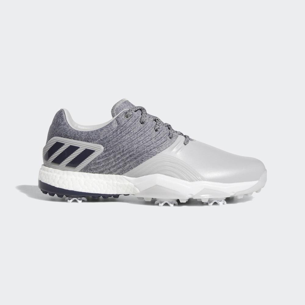 Adidas Men's Adipower 4orged Golf Shoes Grey/Navy/White Ireland F34192